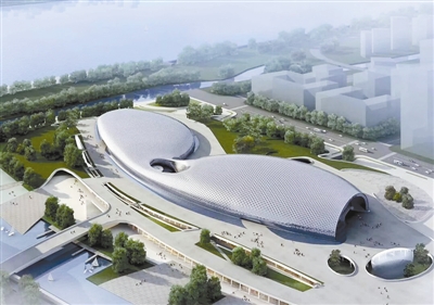 杭州奥体中心主体育馆、游泳馆正式进入主体结构施工阶段