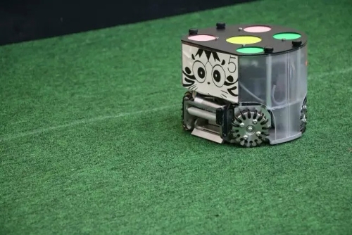 文博现场直击丨机器人足球大赛--高科技与足球