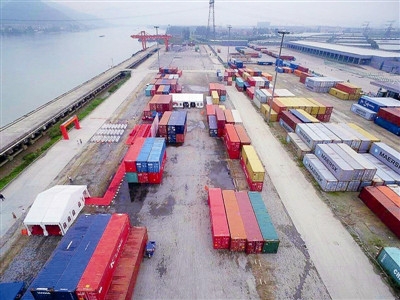 富阳:东洲内河国际港进入世界港口序列